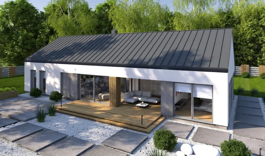 Rynny schowane w elewacji: zalety i wady nowoczesnych rozwiązań