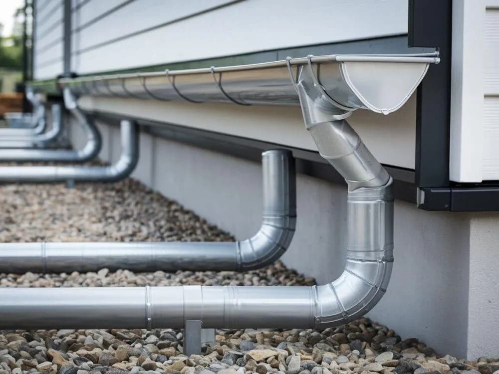 Jakie rury do odprowadzenia wody z rynien? Wybierz najlepsze