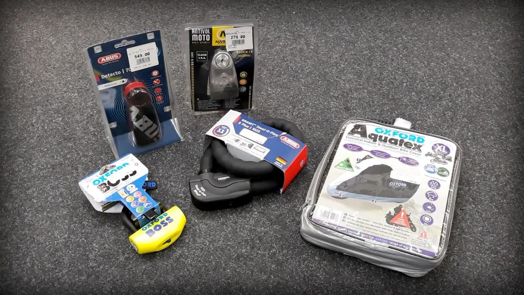 Najlepsze kotwy zabezpieczenia motocykla, które zapobiegają kradzieży