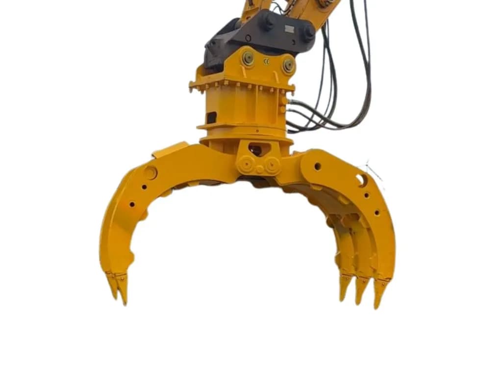 TOP 5 chwytaków do koparki, które rewolucjonizują prace budowlane